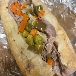 Italian Beef Sandwich