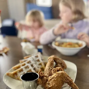 Chicken &amp; Waffles