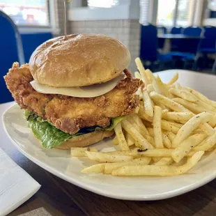Fried chicken sandwich- the ultimate amazing chicken!