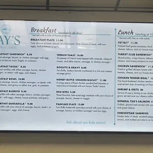 Good menu