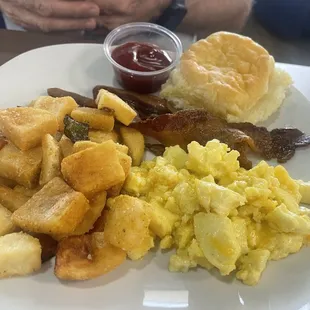 Breakfast plate