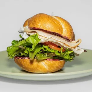 a turkey sandwich