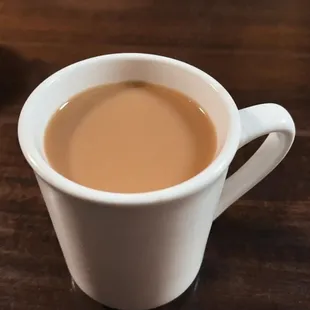 a cup of coffee