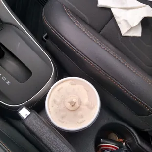 They have pretty good milkshakes. Made with real milk.