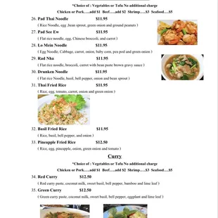 New menu