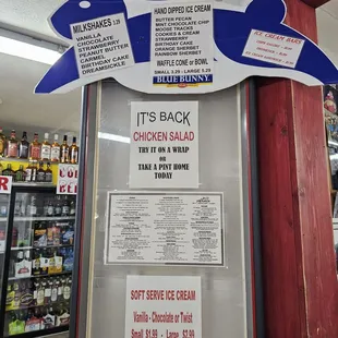 Menus.