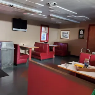 The restaurant portion of the business
