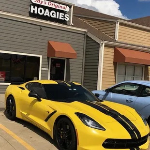Jay's Original Hoagies tucked away in a little strip mall at the corner of Sheridan and 91st