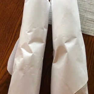 Getting ready to unwrap some goodness.