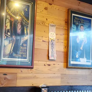 Jazz music serenades your ears as you enjoy a meal made with love.