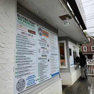 Menu and ordering