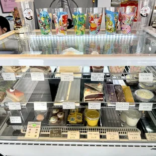 Oddly Bakery goods inside sushi place
