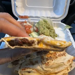 Steak quesadilla