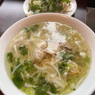 Wonton Egg Noodle Soup