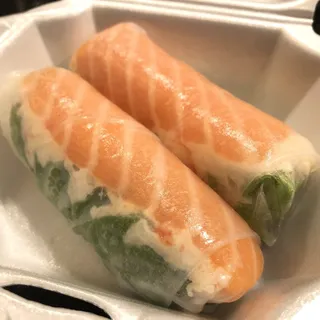 Salmon Snowcrab Spring Roll