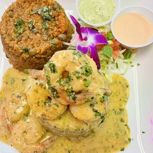 Shrimp mofungo