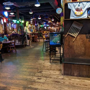 Inside the restaurant