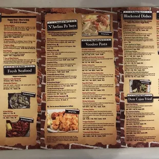 11/21/2021 - take out menu inside