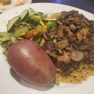 Blackened Chicken Diane