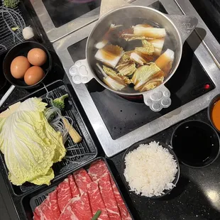 Sukiyaki Premium Beef Shabu-Shabu T-Rex