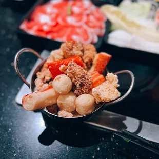 Fried house pepper &amp; salt: Combination / $9.50