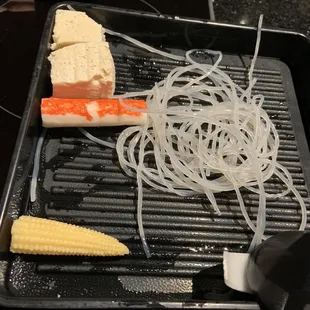 Less noodles