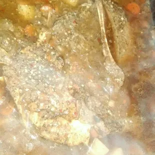 Pot Roast, Potatoes and carrots