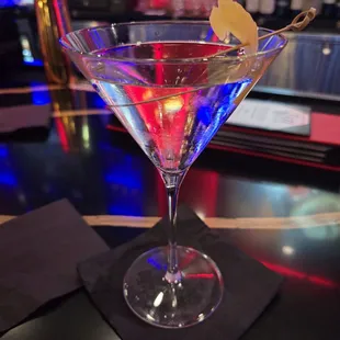 Vodka martini with a twist