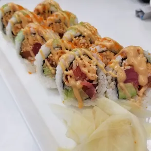 Garden District roll (no eel sauce).