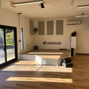 Stage for our dance floor