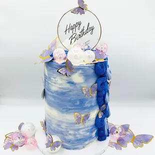 Butterfly Bubble Cake