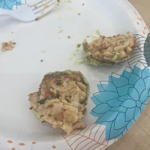 Crap cakes