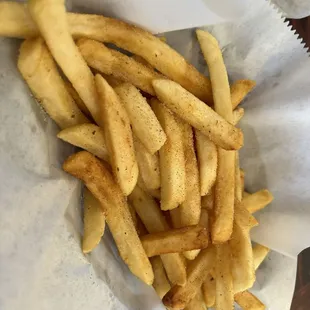 Zero flavor. Frozen fries