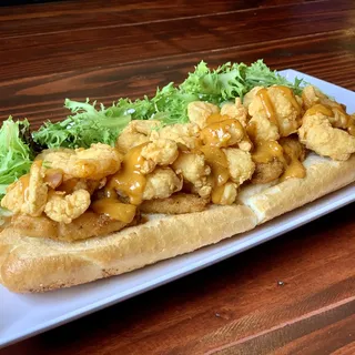The Shrimp Boot Poboy