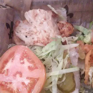 Grilled Chicken Poboy