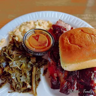 Regular rib dinner