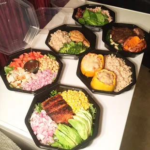 Meal Planning. Whether you're trying to lose weight or you don't have time to cook contact me for more information.