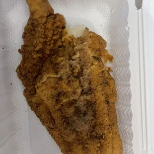 Fried catfish