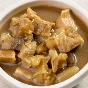 Cow feet Pepper soup