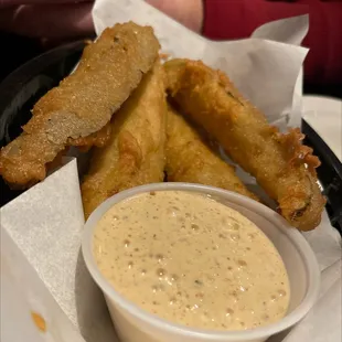 Fried Pickle Spears!