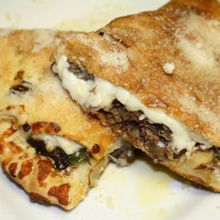 Philly Steak Calzone