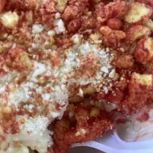 Hot Cheetos corn