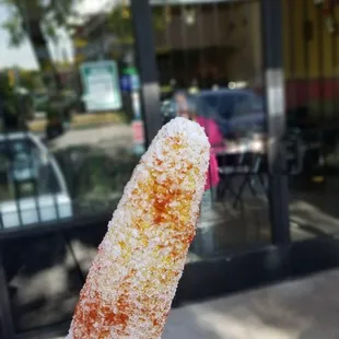 Elote on a stick. $2.50 4/16/19