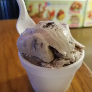 1 scoop oreo icecream