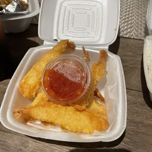 Shrimp tempura