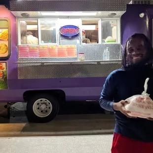 my boy and i came out on a friday night it was pretty busy, guess you could call us regulars now food is amazing.