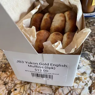 Yes- Potato muffin's are best toasted