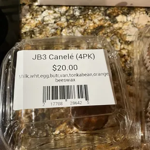 a package of doughnuts