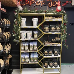 Coffee and mini apothecary