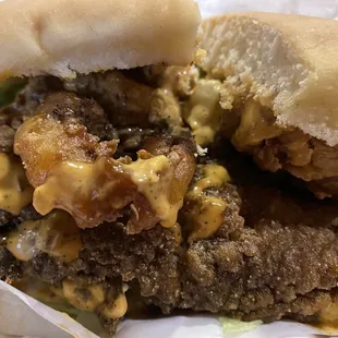 Kingston Fish Shrimp Sandwich